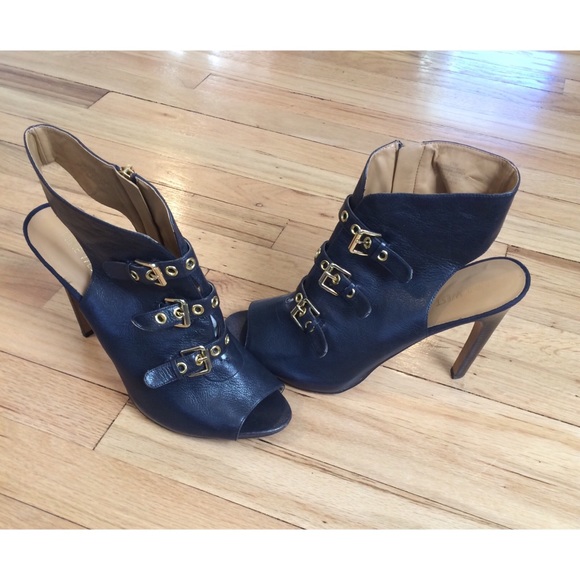 Nine West Shoes - Nine West High Heel Sling Back Open Toe Booties